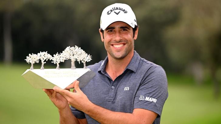 Golfer Adrian Otaegui